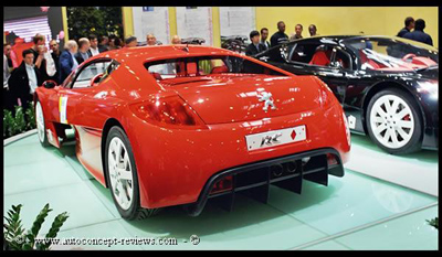 Peugeot RC Pique and Carreau Sports Car Concepts 2002 2